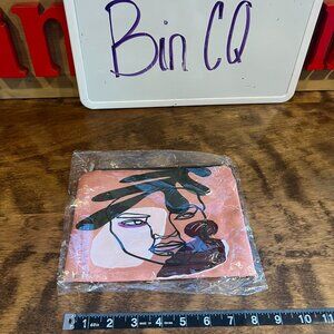 5/$20 cosmetic pouch abstract art cq